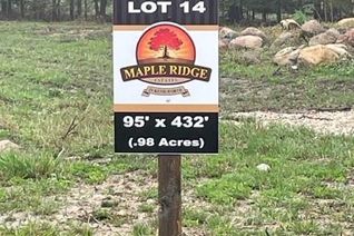 Land for Sale, 109 Paula Crescent, Wellington North, ON