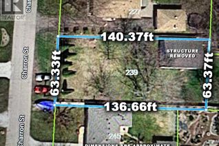 Land for Sale, 239 Charron, Lakeshore, ON
