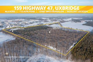 House for Sale, 159 Highway 47 Hwy, Uxbridge, ON