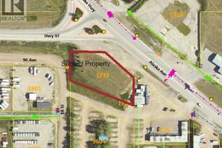 Commercial Land for Sale, 1737 Alaska Avenue, Dawson Creek, BC