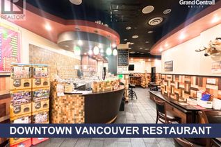 Restaurant Business for Sale, 1325 Robson Street, Vancouver, BC