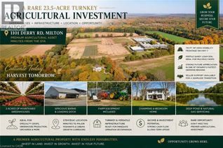 Commercial Farm for Sale, 1101 Derry Road, Milton, ON Commercial Farm for Sale, 1101 Derry Road, Milton, ON