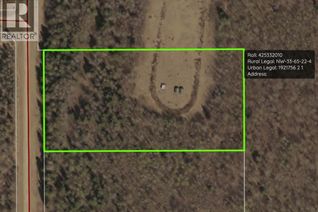 Land for Sale, Lot 1 Part Of Nw-33-65-22-W4, Rural Athabasca County, AB