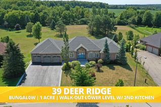 Bungalow for Sale, 39 Deer Ridge Rd, Uxbridge, ON