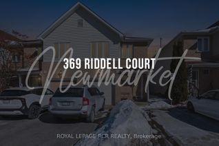 Condo for Sale, 369 Riddell Ct #10, Newmarket, ON