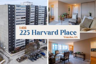 Apartment for Sale, 225 Harvard Pl #1408, Waterloo, ON