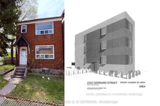 Detached House for Sale, 2333 Gerrard St E, Toronto, ON