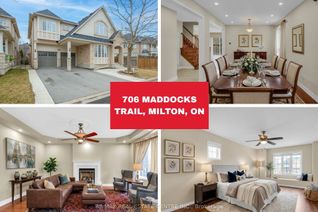 Detached House for Sale, 706 Maddocks Trl, Milton, ON
