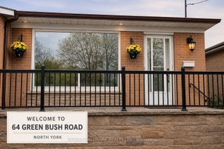 Bungalow for Sale, 64 Green Bush Rd, Toronto, ON