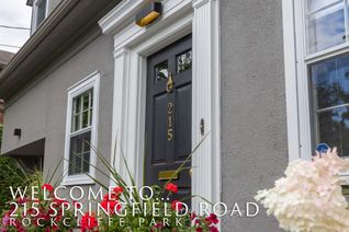 Property for Sale, 215 Springfield Rd, Rockcliffe Park, ON Property for Sale, 215 Springfield Rd, Rockcliffe Park, ON