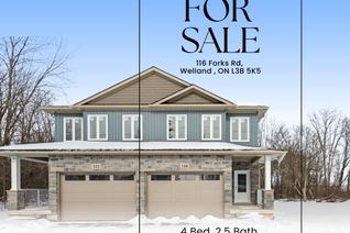Semi-Detached House for Sale, 116 Forks Rd E, Welland, ON