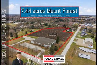Industrial Property for Sale, 360 Perth St, Wellington North, ON