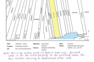 Commercial Land for Sale, Babins Lake, Arichat, NS