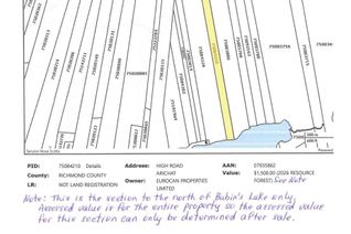 Commercial Land for Sale, Babins Lake, Arichat, NS