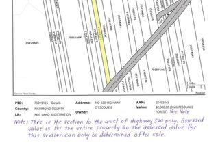 Commercial Land for Sale, 320 Highway, D'Escousse, NS