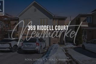 Property for Sale, 369 Riddell Court #10, Newmarket (Gorham-College Manor), ON