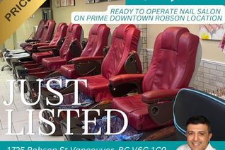 Personal Consumer Service Business for Sale, 1725 Robson Street #5, Vancouver, BC