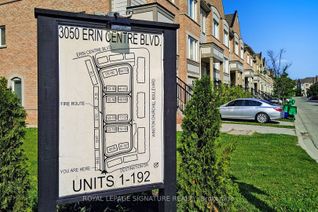 Condo Townhouse for Rent, 3050 Erin Centre Blvd #154, Mississauga, ON