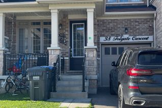 Townhouse for Rent, 38 Folgate Cres, Brampton, ON