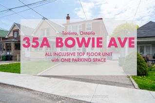 Detached House for Rent, 35A Bowie Ave #Upper, Toronto, ON