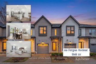 Property for Sale, 110 Fergus Ave #22, Kitchener, ON