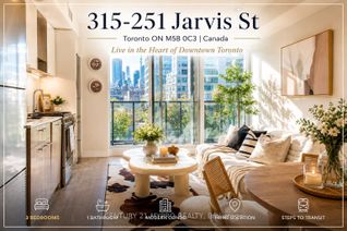 Apartment for Sale, 251 Jarvis St #315, Toronto, ON