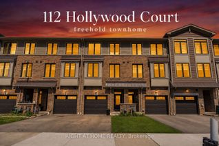 Freehold Townhouse for Sale, 112 Hollywood Ct, Cambridge, ON Freehold Townhouse for Sale, 112 Hollywood Ct, Cambridge, ON