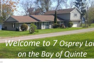 Bungalow for Sale, 7 Osprey Lane, Quinte West, ON