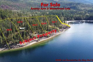 Land for Sale, Lot 6 Anstey Arm #N. Queest, WS Shuswap Lake, BC