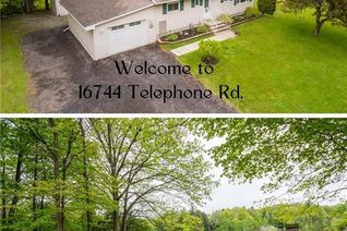 Bungalow for Sale, 16744 Telephone Road, Quinte West, ON