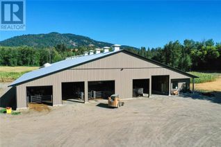 Commercial Farm for Sale, 3807 Salmon River Road, Falkland, BC