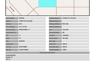 Commercial Land for Sale, 131 2 Street Ne, Vulcan, AB