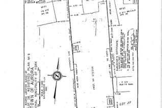 Vacant Residential Land for Sale, 67 Tyler St, Aurora, ON