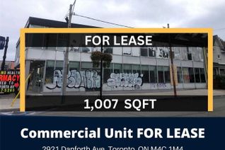 Commercial/Retail Property for Lease, 2921 Danforth Ave #Main Fl, Toronto, ON