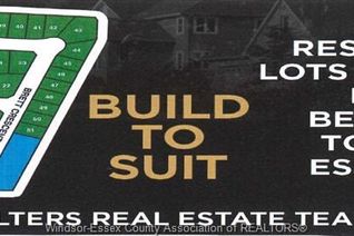 Land for Sale, Lot 50 Brett Drive, Essex, ON