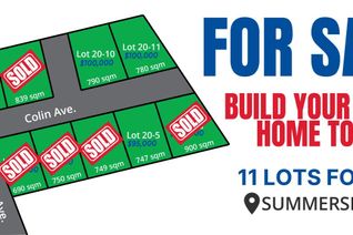 Land for Sale, Colin Avenue, Summerside, PE