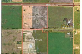 Commercial Land for Sale, W 1/2 22-71-9-W6 43 Highway, Huallen, AB