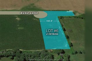 Vacant Residential Land for Sale, Lot 6 Bunz Lane, Wainfleet, ON