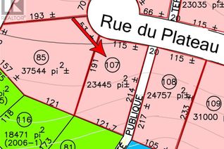 Commercial Land for Sale, Lot 107 Du Plateau Street, Edmundston, NB