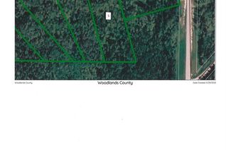 Commercial Land for Sale, Lot 5 Elk Ridge Estates, Rural Woodlands County, AB