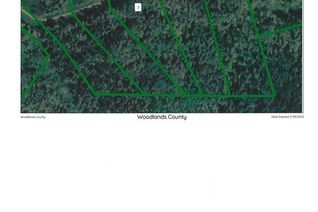 Land for Sale, Lot 7 Elk Ridge Estates, Rural Woodlands County, AB