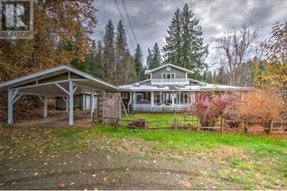 House for Sale, 538 North Fork Road, Cherryville, BC