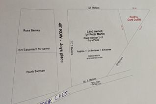 Commercial Land for Sale, 2-6 Joy Place, Catalina (Trinity Bay North), NL