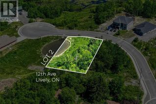Land for Sale, 270 Twelfth Avenue Unit# Lot 2, Greater Sudbury, ON