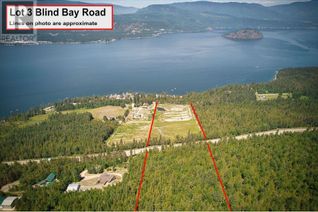 Land for Sale, Lot 3 Blind Bay Road, Blind Bay, BC