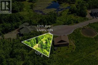 Land for Sale, 270 Twelfth Avenue Unit# Lot 5, Greater Sudbury, ON