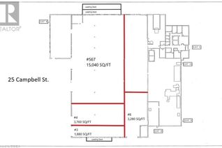 Commercial/Retail Property for Lease, 25 Campbell Street Unit# 567, Brantford, ON