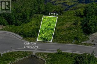Land for Sale, 270 Twelfth Avenue Unit# Lot 9, Greater Sudbury, ON