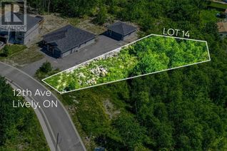 Land for Sale, 270 Twelfth Avenue Unit# Lot 14, Greater Sudbury, ON