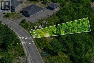 Land for Sale, 270 Twelfth Avenue Unit# Lot 15, Greater Sudbury, ON